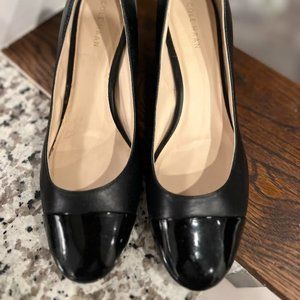 Cole Haan Black Patent Leather Heels size 6.5